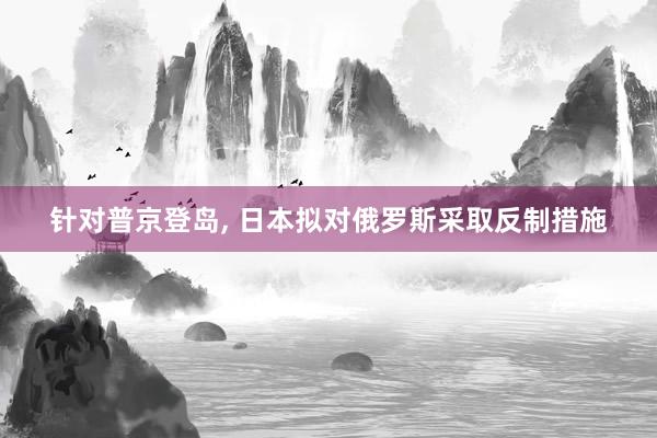 针对普京登岛, 日本拟对俄罗斯采取反制措施